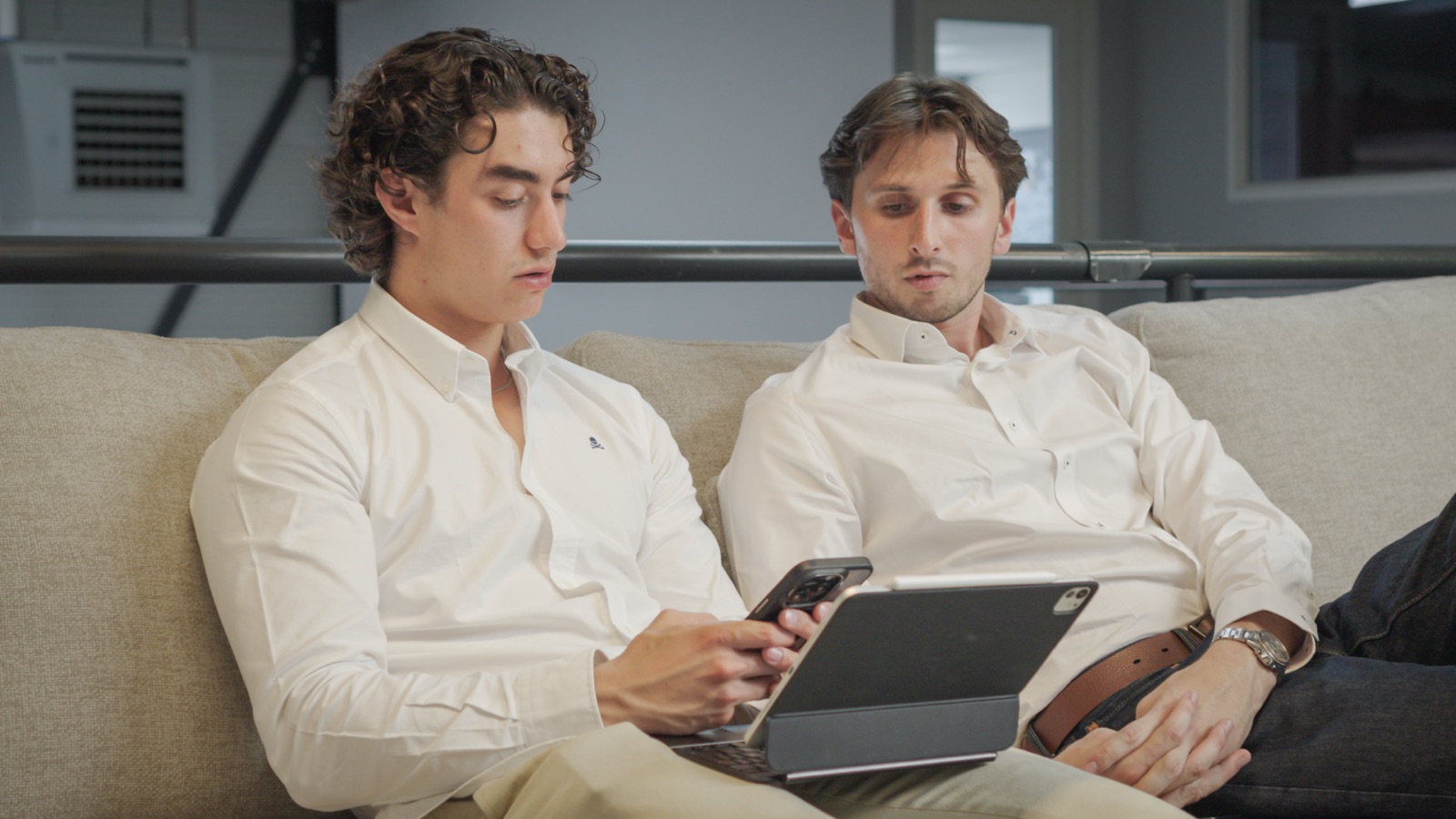 Co-founders Paulino Valdes, Founder and CEO, and Robin Le Vigouroux, Co-founder and CTO.