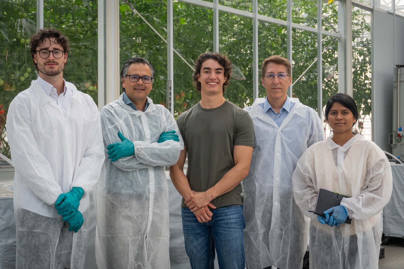 The Gravity Gardens team at an external trial site.
